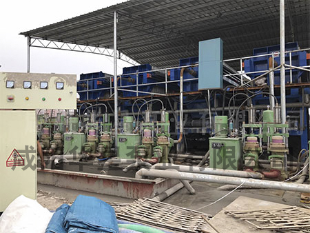 打樁污泥行業(yè)咸陽(yáng)柱塞泵客戶(hù)使用現(xiàn)場(chǎng)3